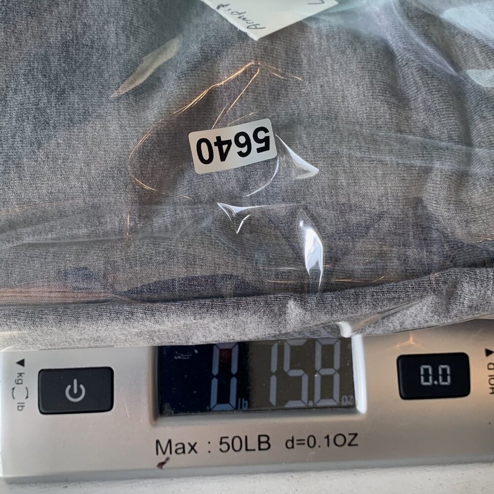 J. Jill Pure Jill Large Petite Gray Stretch French Terry Cardigan Casual Cozy - Picture 8 of 9